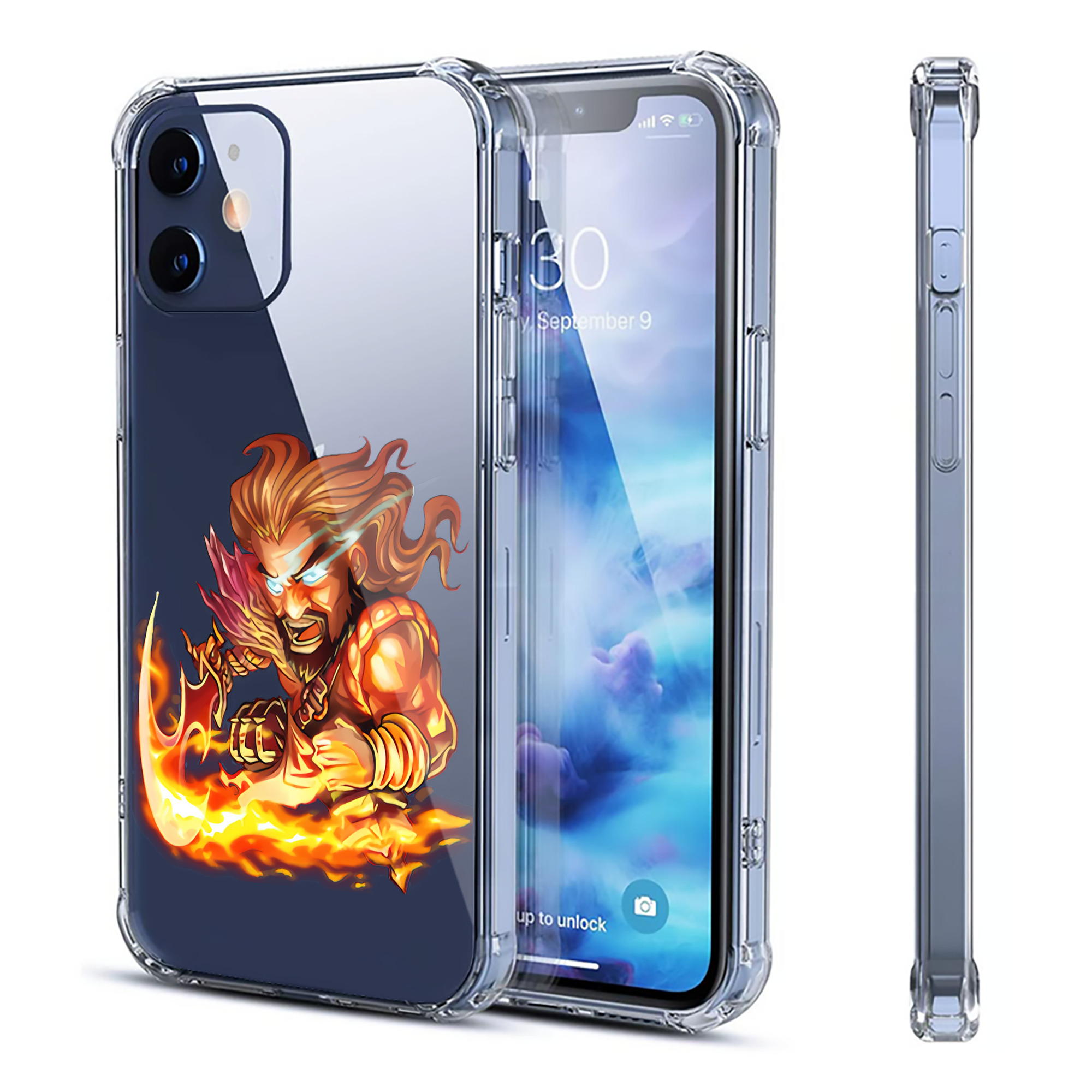 （画像用） リーグ・オブ・レジェンド League of Legends LOL 【iPhone 12シリーズ対応】透明スマホケース（クリアソフトケース）